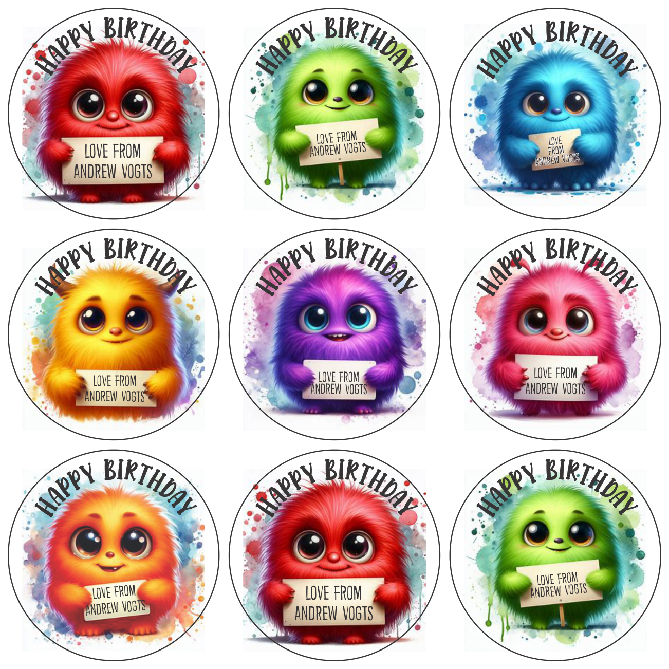Gift Stickers - Premium Range - Image 4